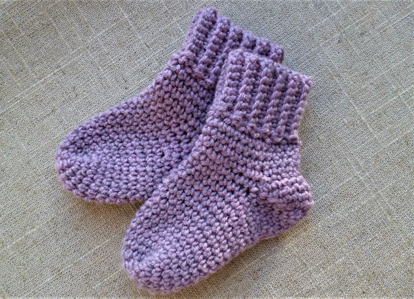 baby sokker i baby merino uld. Luksuskrea